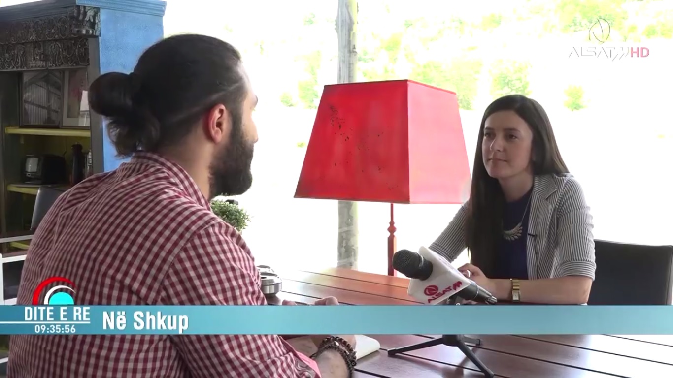 The interview of our security researcher Kaltrina Selimi at the morning show at the national TV AlsatM fe224